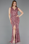 Puder Abendkleid Lang ABU5281