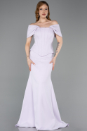Abendkleid Lang Lila ABU6002