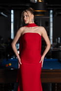 Abendkleid Lang Rot ABU5981