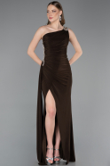 Braun Abendkleid Lang ABU2964