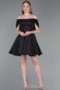 Partykleid Kurz Schwarz ABK2604