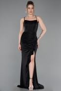 Abschlusskleid Lang Schwarz ABU6082