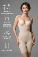 Bauch & Taille Formendes Korsett Hautfarben EM2074