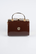 Braun Abendtaschen Lackleder KC170