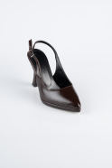 Party-Schuhe Haut Braun ABC2105