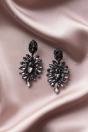 Anthrazit Ohrschmuck UK528
