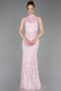 Puder Abendkleid Lang ABU4791