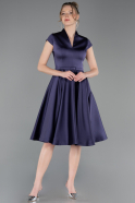 Partykleid Midi Satin Violette ABK2626