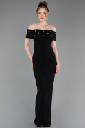 Abschlusskleid Lang Schwarz ABU6161