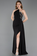 Abendkleid Lang Schwarz ABU6170