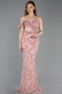 Abendkleid Lang Puder ABU6059