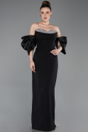 Abendkleid Lang Schwarz ABU6204