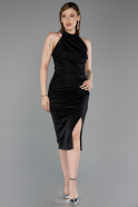 Partykleid Midi Schwarz ABK2635