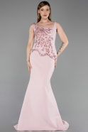 Abendkleid Lang Puder ABU6225