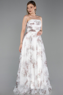 Abendkleid Lang Braun ABU6228