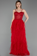 Abendkleid Lang Rot ABU6245