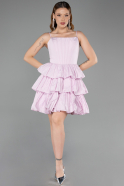 Partykleid Kurz Puder ABK2656