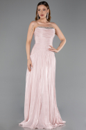 Abendkleid Lang Chiffon Puder ABU6277