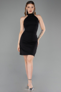 Partykleid Kurz Schwarz ABK2645