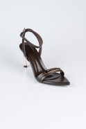 Stiletto Haut Braun AB2109