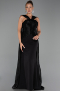 Abendkleid Lang Schwarz ABU6326