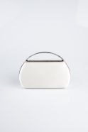 Perlmutt Abendtasche Satin V351