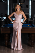 Abendkleid Lang Chiffon Puder ABU6336