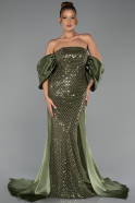 Abendkleid Lang Perlenbesetzt  ABU5169