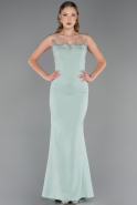 Abendkleid Lang Minzgrün ABU6366
