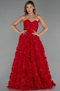 Abendkleid Lang Rot ABU6408