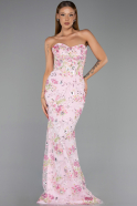 Abendkleid Lang Puder ABU6421