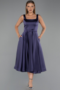 Partykleid Midi Satin Violette ABK2586