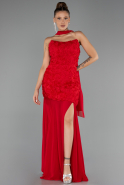 Abschlusskleid Lang Rot ABU6541