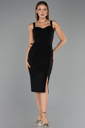 Partykleid Midi Schwarz ABK2688
