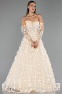 Abendkleid Lang Gold ABU5658