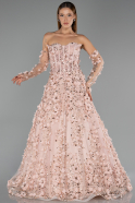 Abendkleid Lang Puder ABU5658