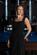 Abendkleid Lang Schwarz ABU6552