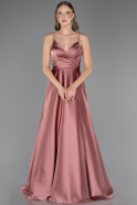 Abschlusskleid Lang Satin Zwiebelschale ABU6573