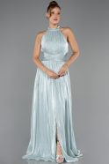 Abschlusskleid Lang Chiffon Minzgrün ABU6594