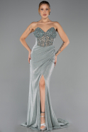 Abendkleid Lang Minzgrün ABU6599