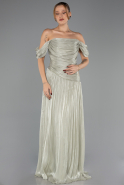 Abschlusskleid Lang Chiffon Minzgrün ABU6602