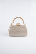 Abendtaschen Laserschnitt Gold KCL711