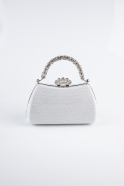 Abendtasche Silber KCS711