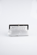 Abendtasche Silber SH866