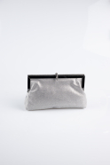 Abendtasche Platin SH866