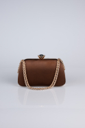 Abendtaschen Satin Braun SH860