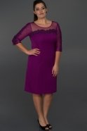 Kurzes übergroßes Abendkleid Violette C9019