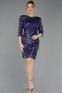 Violette Abendkleid Kurz ABK1599
