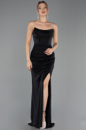 Abschlusskleid Lang Schwarz ABU6695
