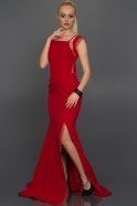 Langes Abendkleid Rot AN2383